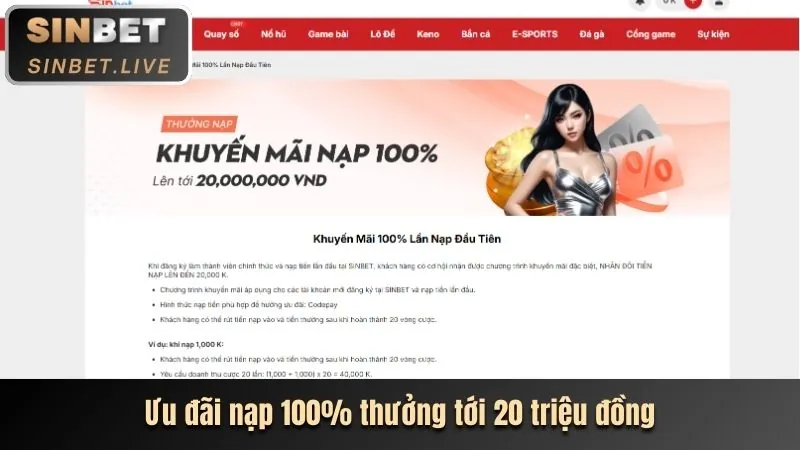Thưởng nạp lại hàng ngày và các ưu đãi hấp dẫn khác tại Win5506